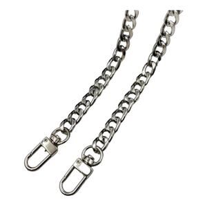 NIB Purse Silver Chain Strap Shoulder Crossbody Replacement with Metal Buckles